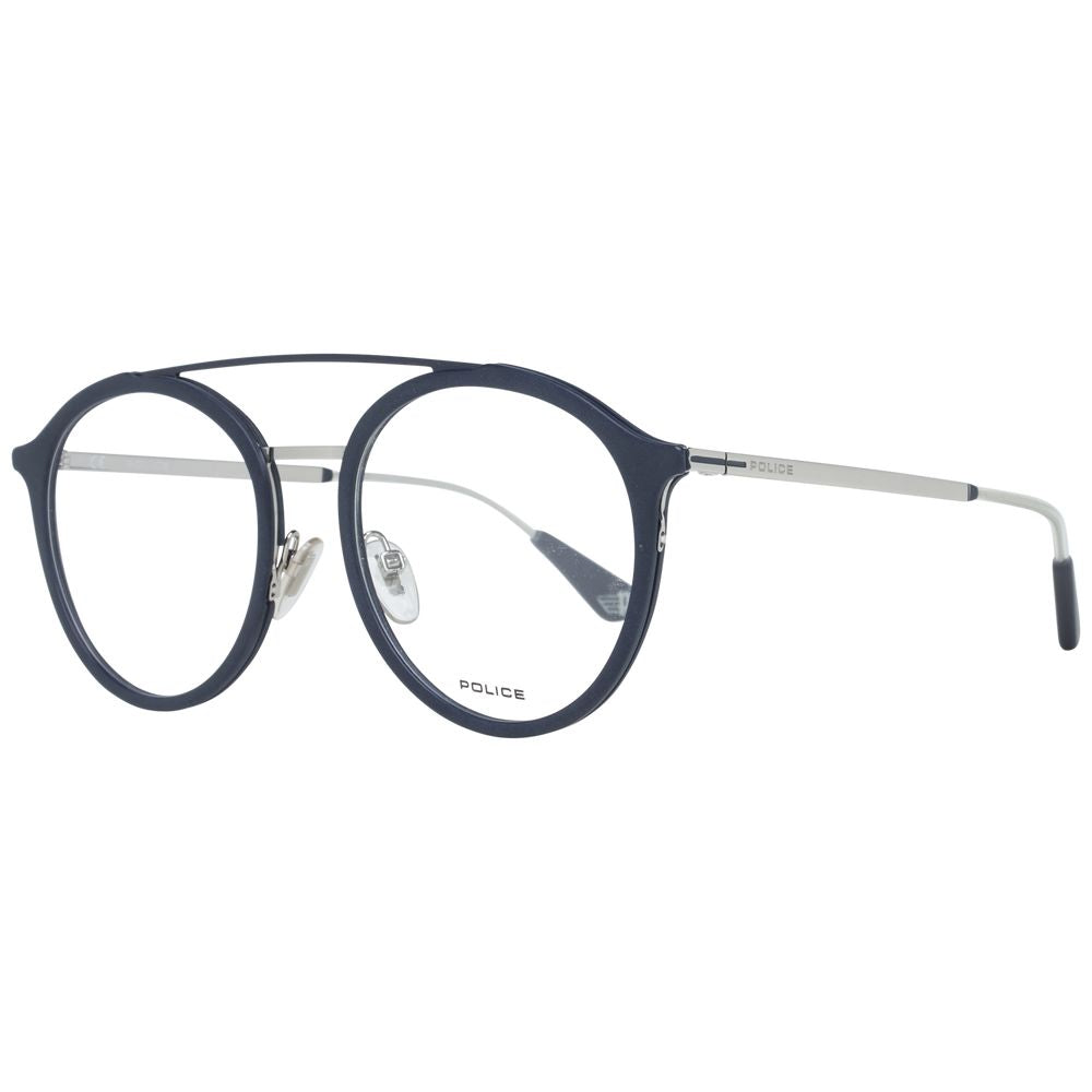 Police Gray Metal & Plastic Glasses (Frames) - ClickThatClicks 