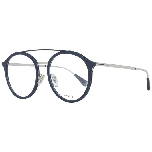 Police Gray Metal & Plastic Glasses (Frames) - ClickThatClicks 