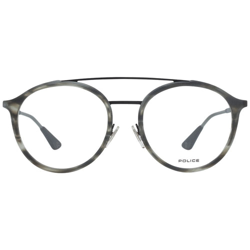 Police Gray Metal & Plastic Glasses (Frames) - ClickThatClicks 