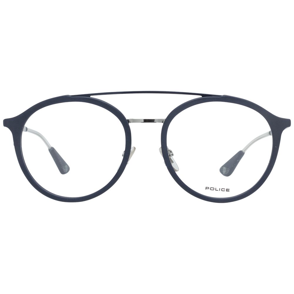 Police Gray Metal & Plastic Glasses (Frames) - ClickThatClicks 