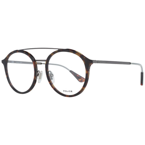 Police Brown Metal & Plastic Glasses (Frames) - ClickThatClicks 