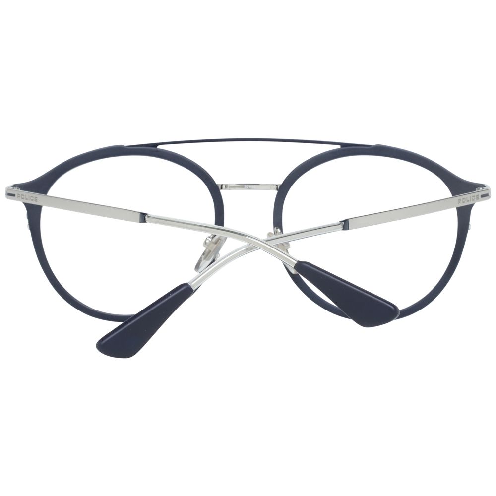 Police Gray Metal & Plastic Glasses (Frames) - ClickThatClicks 