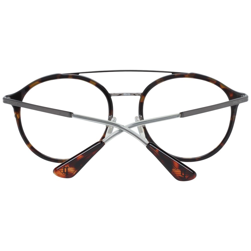Police Brown Metal & Plastic Glasses (Frames) - ClickThatClicks 
