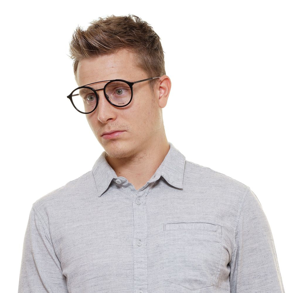 Police Black Metal & Plastic Glasses (Frames) - ClickThatClicks 