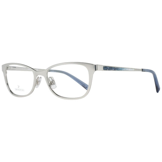 Swarovski Silver Metal Glasses (Frames) - ClickThatClicks 