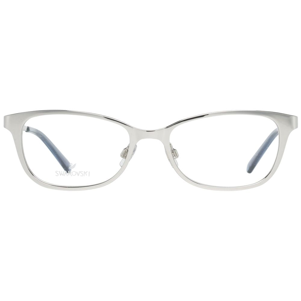 Swarovski Silver Metal Glasses (Frames) - ClickThatClicks 
