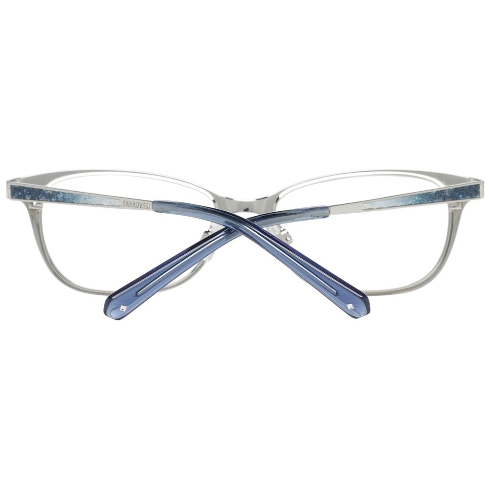 Swarovski Silver Metal Glasses (Frames) - ClickThatClicks 