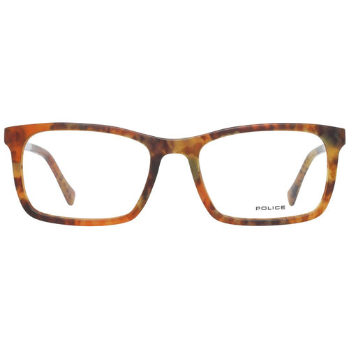 Police Brown Plastic Glasses (Frames) - ClickThatClicks 
