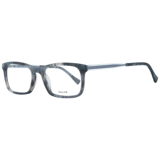 Police Gray Plastic Glasses (Frames) - ClickThatClicks 