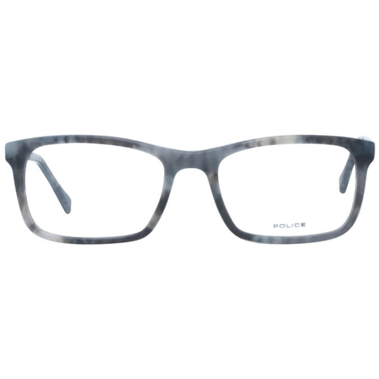 Police Gray Plastic Glasses (Frames) - ClickThatClicks 
