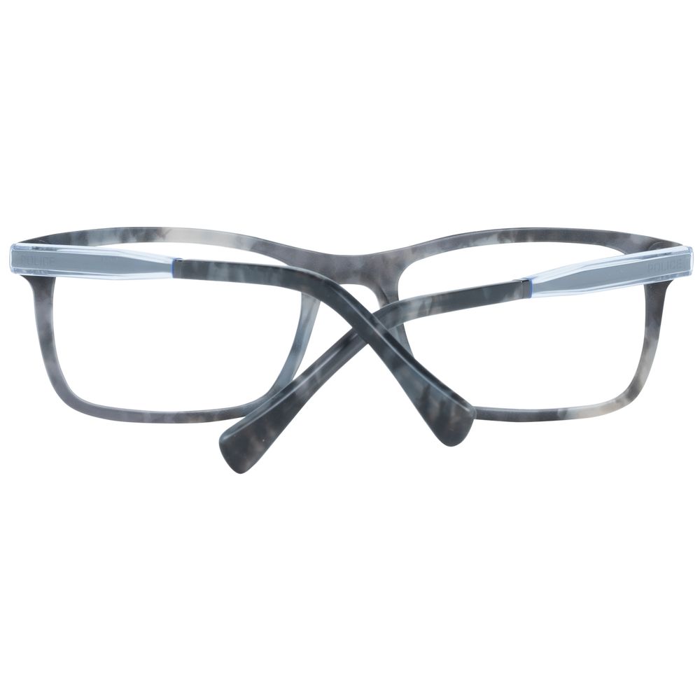Police Gray Plastic Glasses (Frames) - ClickThatClicks 