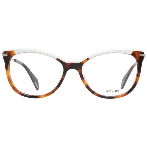 Police Brown Metal & Plastic Glasses (Frames) - ClickThatClicks 