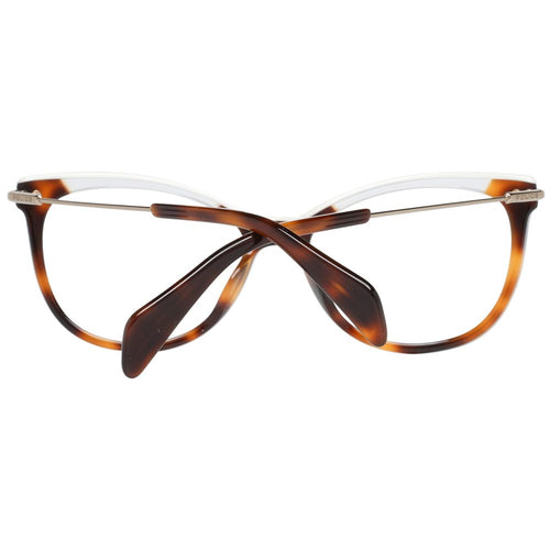 Police Brown Metal & Plastic Glasses (Frames) - ClickThatClicks 