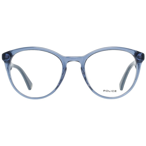 Police Blue Plastic Glasses (Frames) - ClickThatClicks 