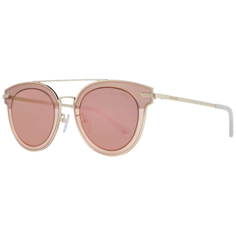 Police Rose Gold Metal & Plastic Sunglasses - ClickThatClicks 
