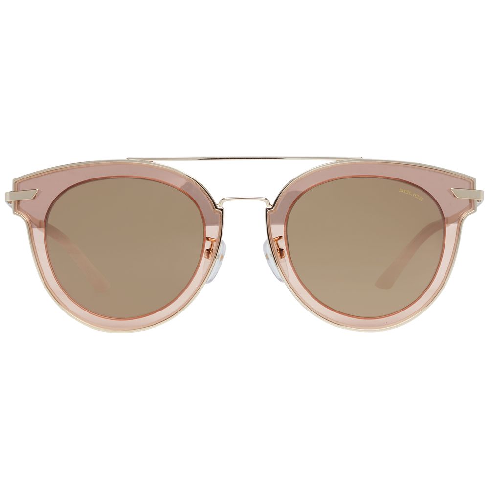 Police Rose Gold Metal & Plastic Sunglasses - ClickThatClicks 