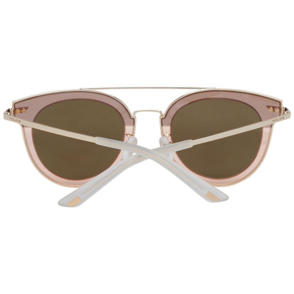 Police Rose Gold Metal & Plastic Sunglasses - ClickThatClicks 