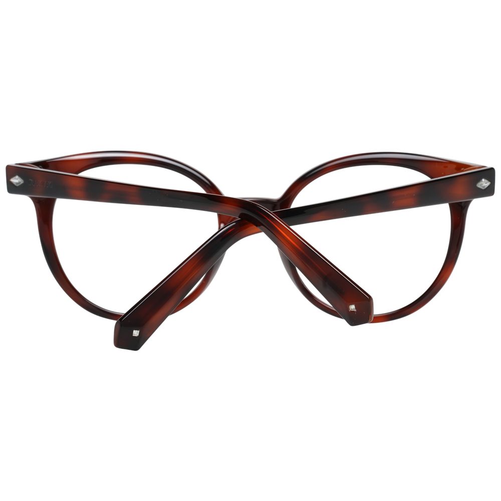 Swarovski Brown Plastic Glasses (Frames) - ClickThatClicks 