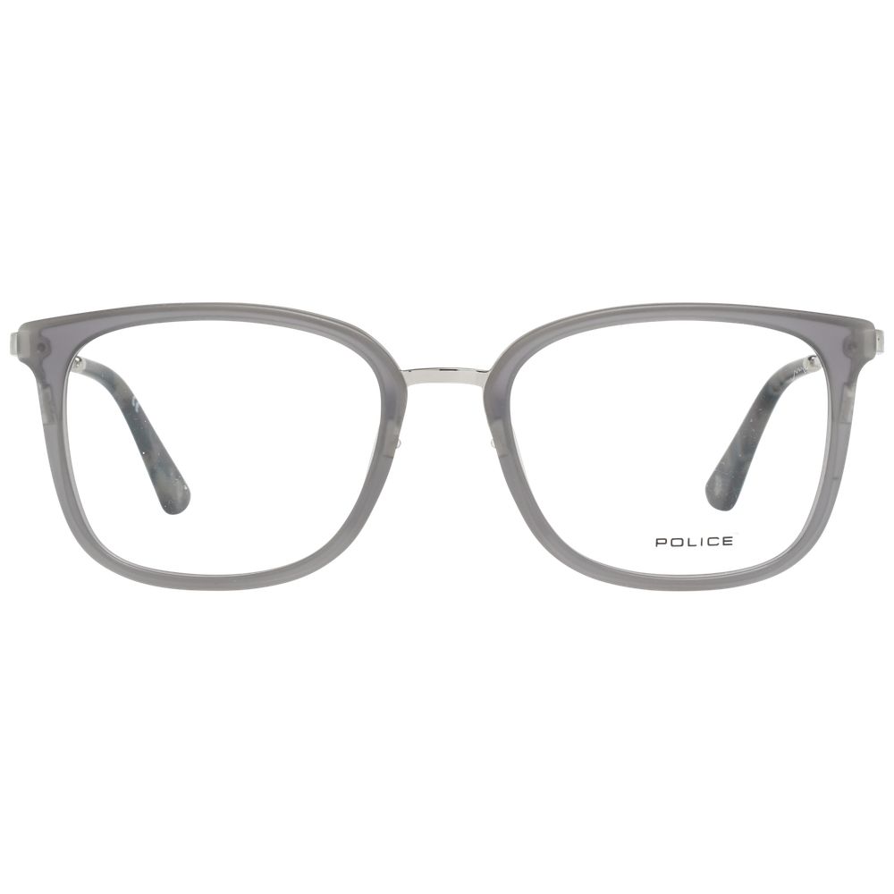 Police Gray Metal & Plastic Glasses (Frames) - ClickThatClicks 