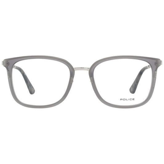 Police Gray Metal & Plastic Glasses (Frames) - ClickThatClicks 