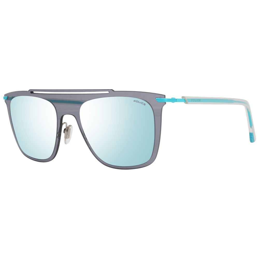 Police Blue Metal & Plastic Sunglasses - ClickThatClicks 