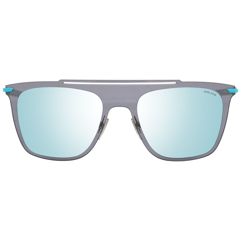 Police Blue Metal & Plastic Sunglasses - ClickThatClicks 