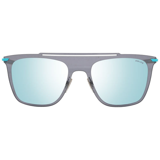 Police Blue Metal & Plastic Sunglasses - ClickThatClicks 