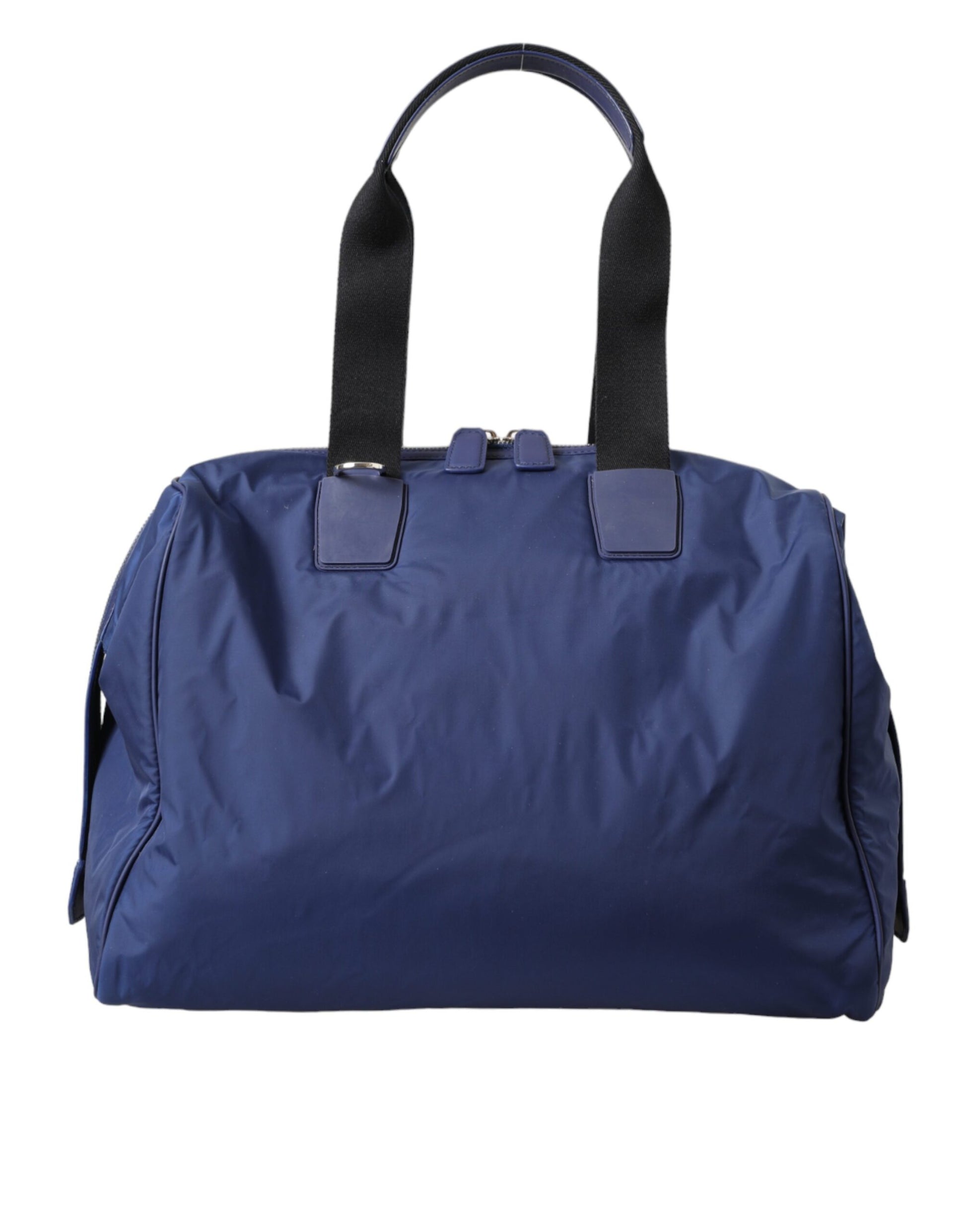 Dolce & Gabbana Blue Nylon Calfskin Hand Shoulder Duffel Bag - ClickThatClicks 