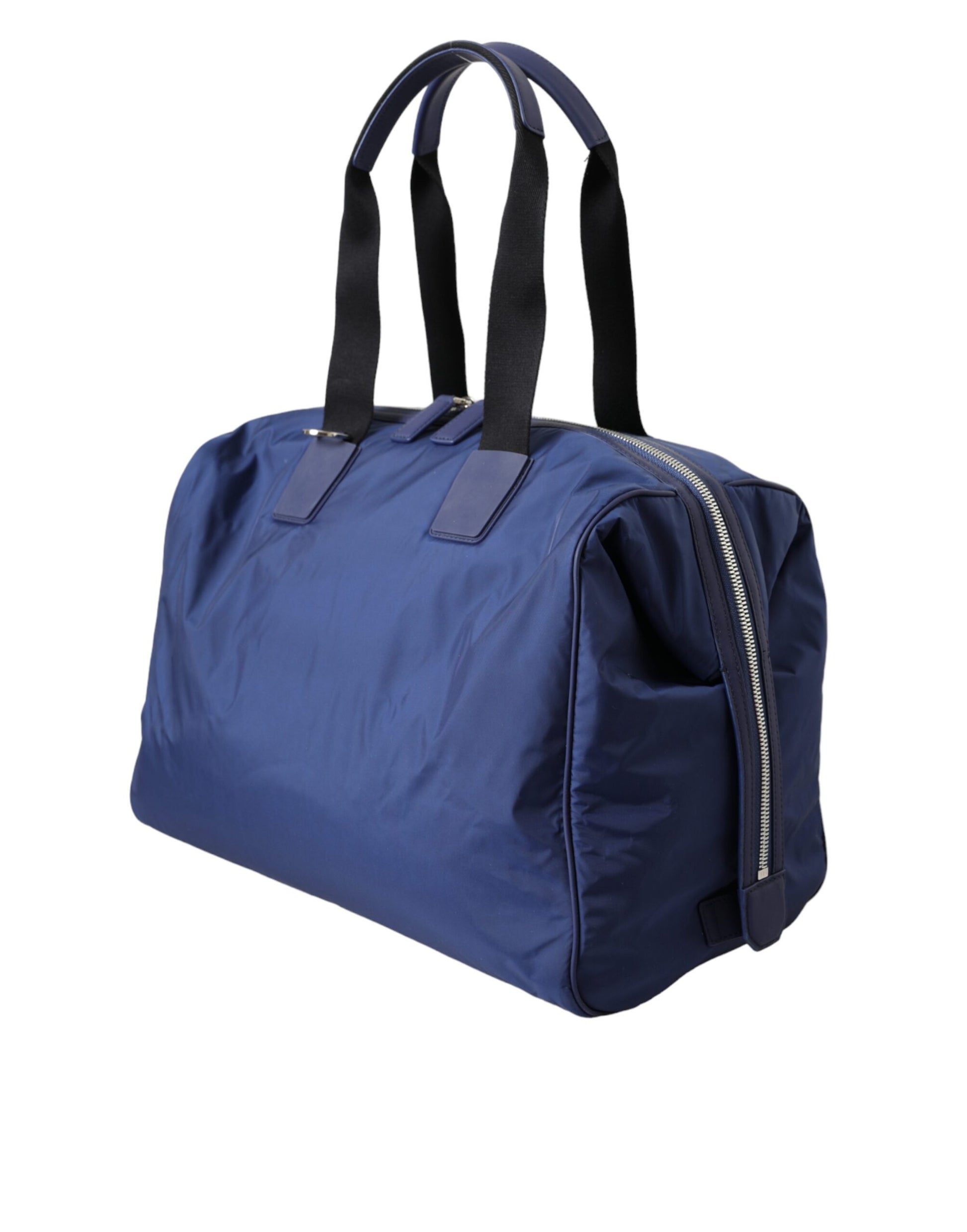 Dolce & Gabbana Blue Nylon Calfskin Hand Shoulder Duffel Bag - ClickThatClicks 