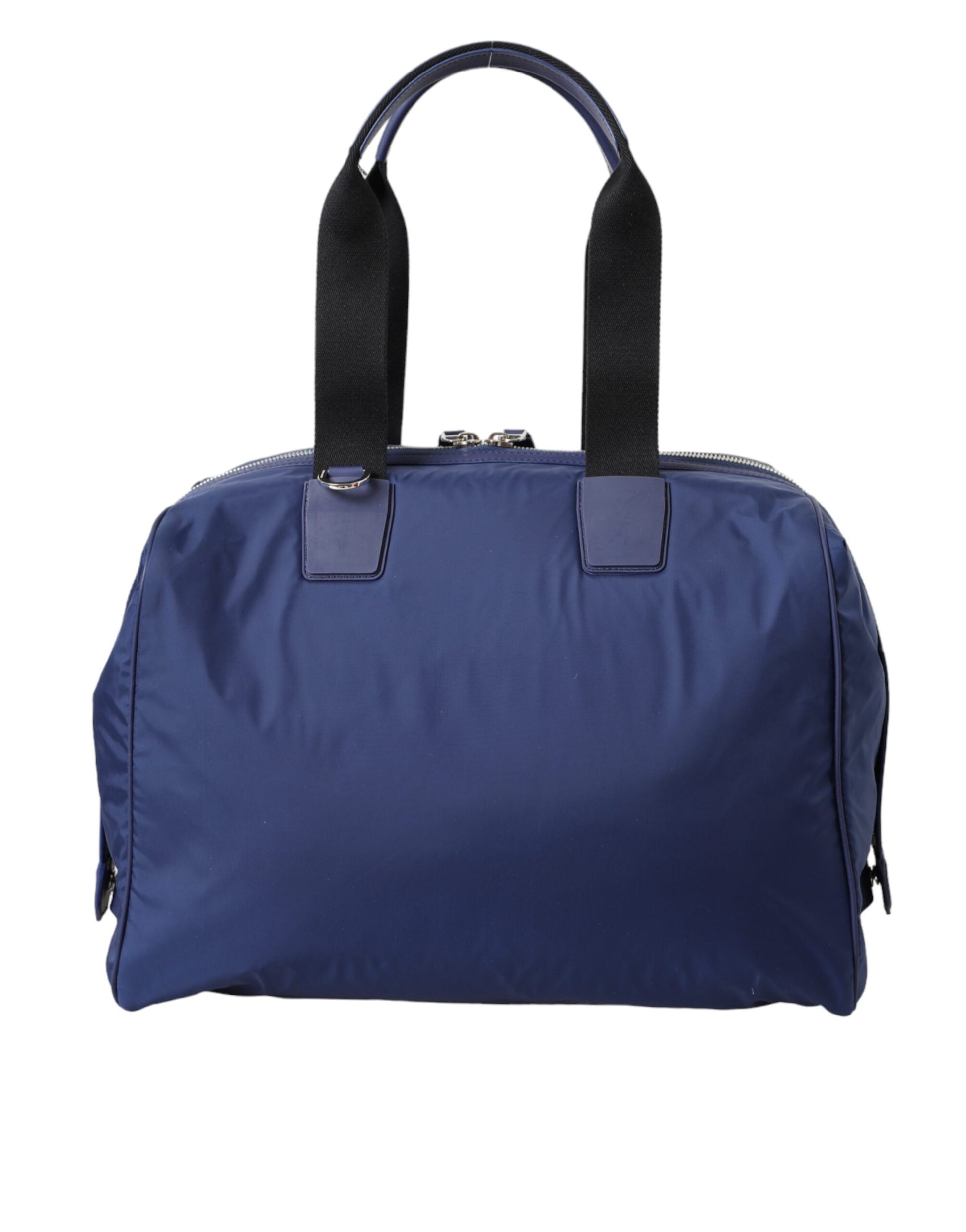 Dolce & Gabbana Blue Nylon Calfskin Hand Shoulder Duffel Bag - ClickThatClicks 