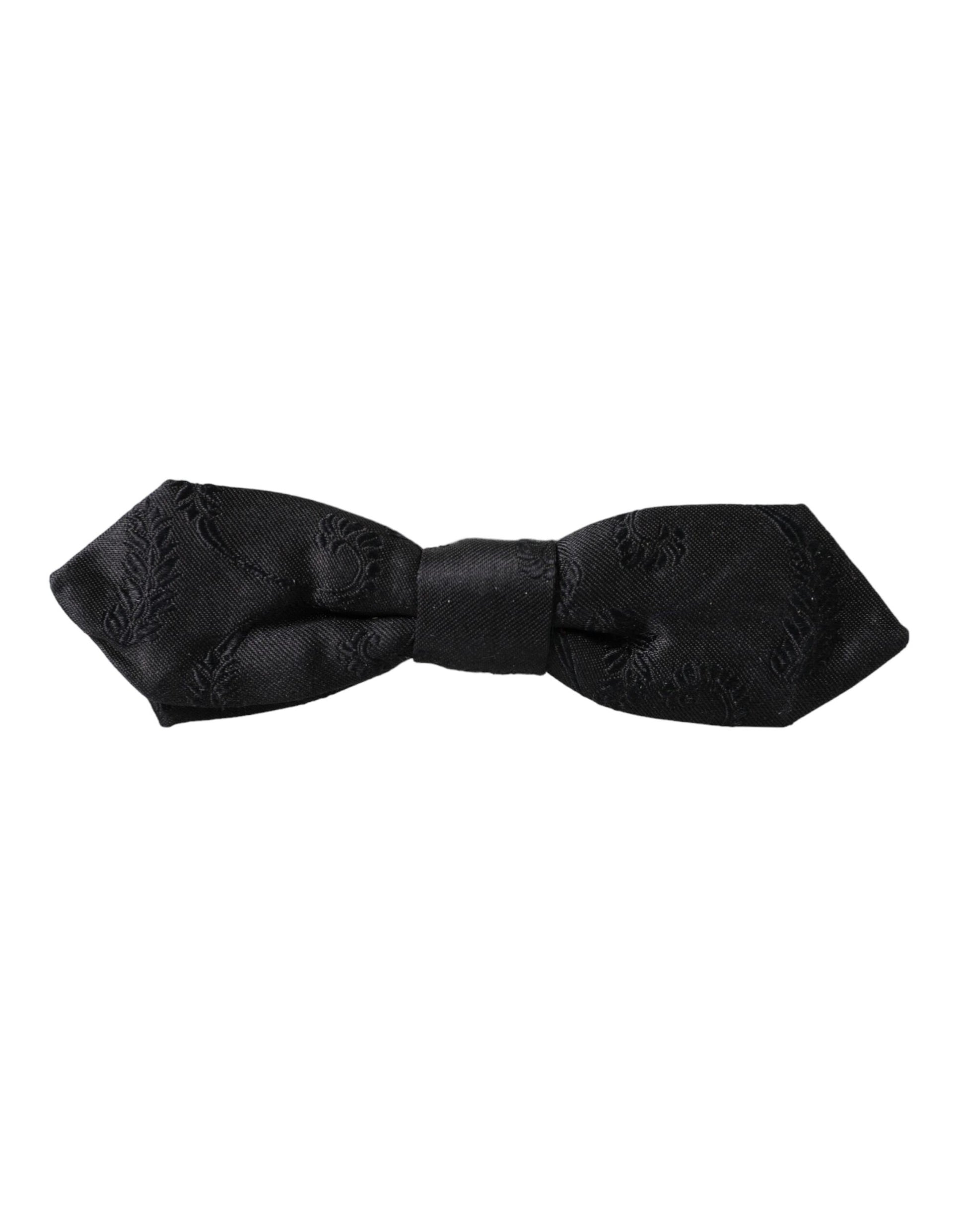 Dolce & Gabbana Multicolor Fantasy Silk Adjustable Neck Bow Tie - ClickThatClicks 