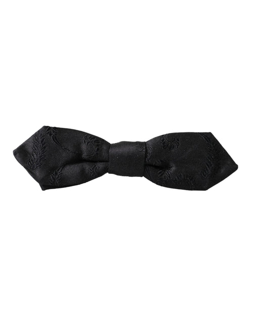 Dolce & Gabbana Multicolor Fantasy Silk Adjustable Neck Bow Tie - ClickThatClicks 