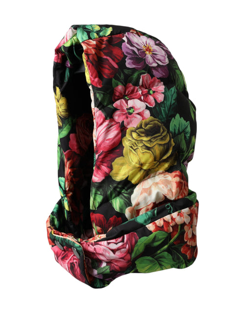 Dolce & Gabbana Hat Multicolor Floral Whole Head Wrap Hat - ClickThatClicks 