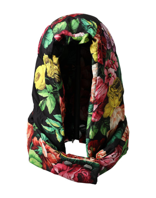 Dolce & Gabbana Hat Multicolor Floral Whole Head Wrap Hat - ClickThatClicks 