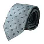 Dolce & Gabbana Green 100% Silk Patterned Adjustable Men Tie - ClickThatClicks 