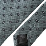 Dolce & Gabbana Green 100% Silk Patterned Adjustable Men Tie - ClickThatClicks 
