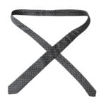 Dolce & Gabbana Black 100% Silk Patterned Adjustable Men Tie - ClickThatClicks 