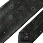 Dolce & Gabbana Dark Gray 100% Silk Fantasy Adjustable Men Tie - ClickThatClicks 