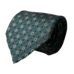 Dolce & Gabbana Green Silk Branded Logo Adjustable Men Tie - ClickThatClicks 