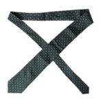 Dolce & Gabbana Green Silk Branded Logo Adjustable Men Tie - ClickThatClicks 