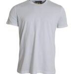 Dolce & Gabbana White Cotton Roundneck Short Sleeve T-shirt - ClickThatClicks 