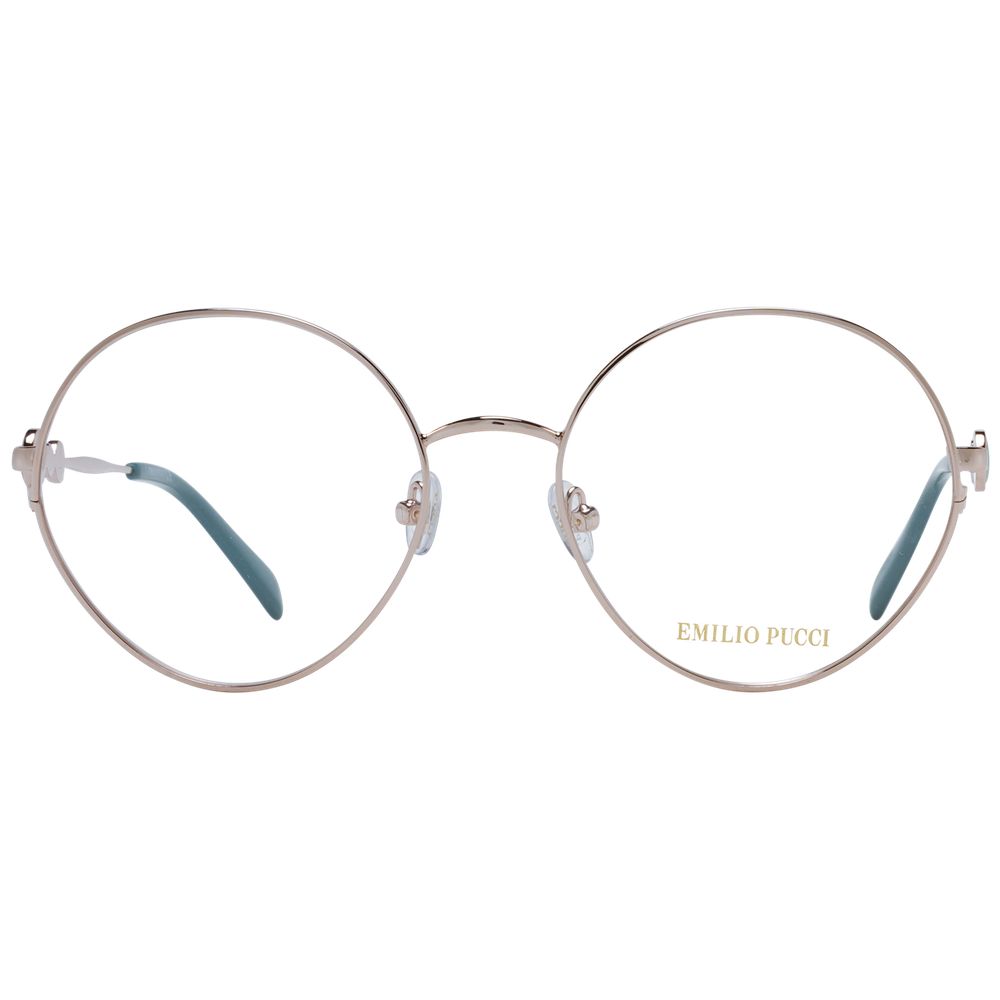 Emilio Pucci Rose Gold Metal Glasses (Frames) - ClickThatClicks 