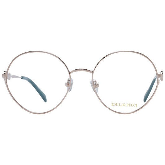 Emilio Pucci Rose Gold Metal Glasses (Frames) - ClickThatClicks 