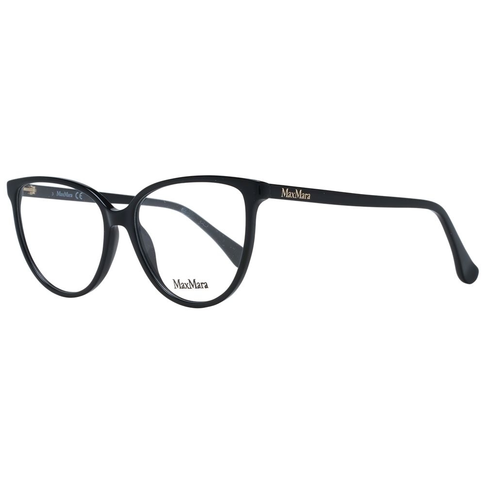Max Mara Black Plastic Glasses (Frames) - ClickThatClicks 