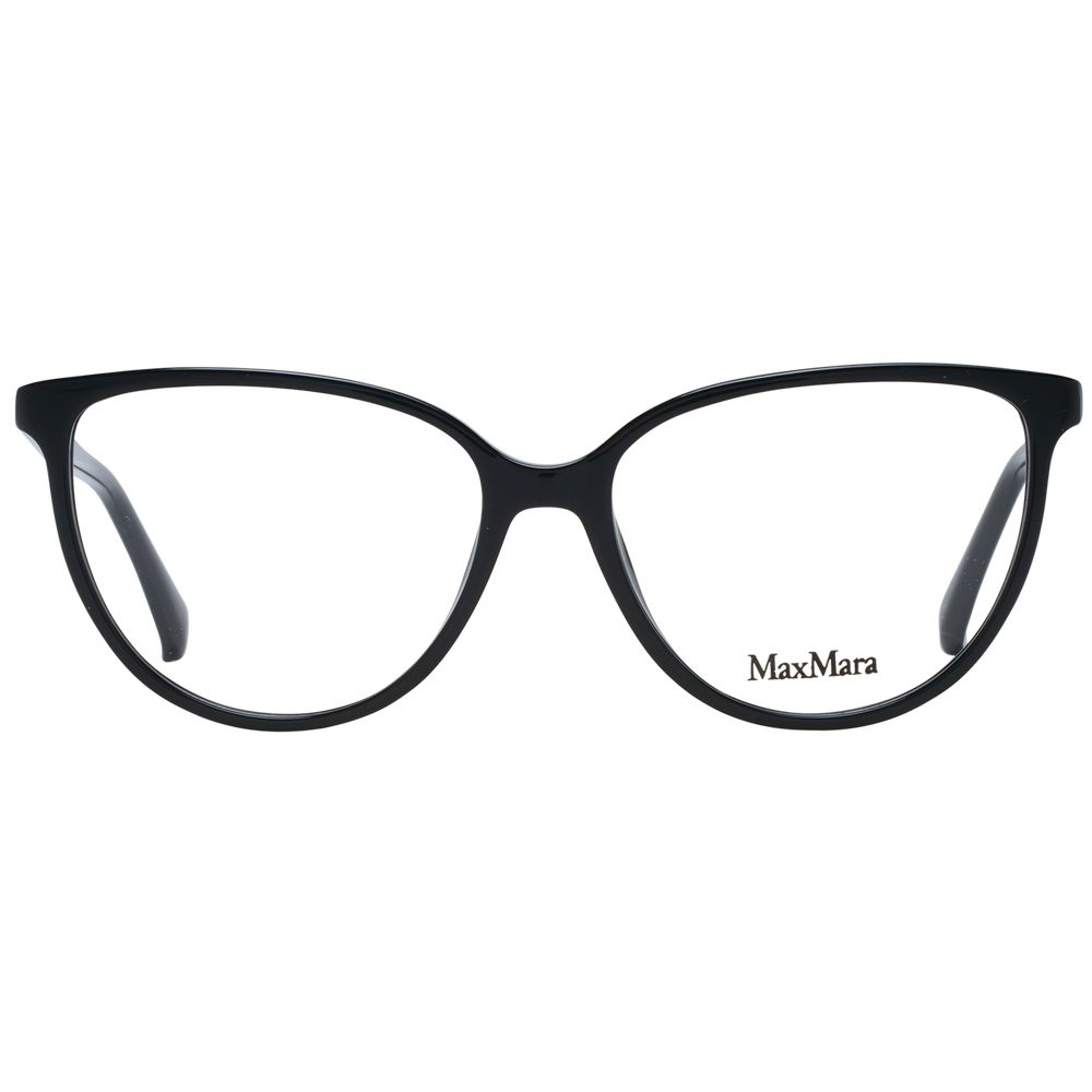 Max Mara Black Plastic Glasses (Frames) - ClickThatClicks 