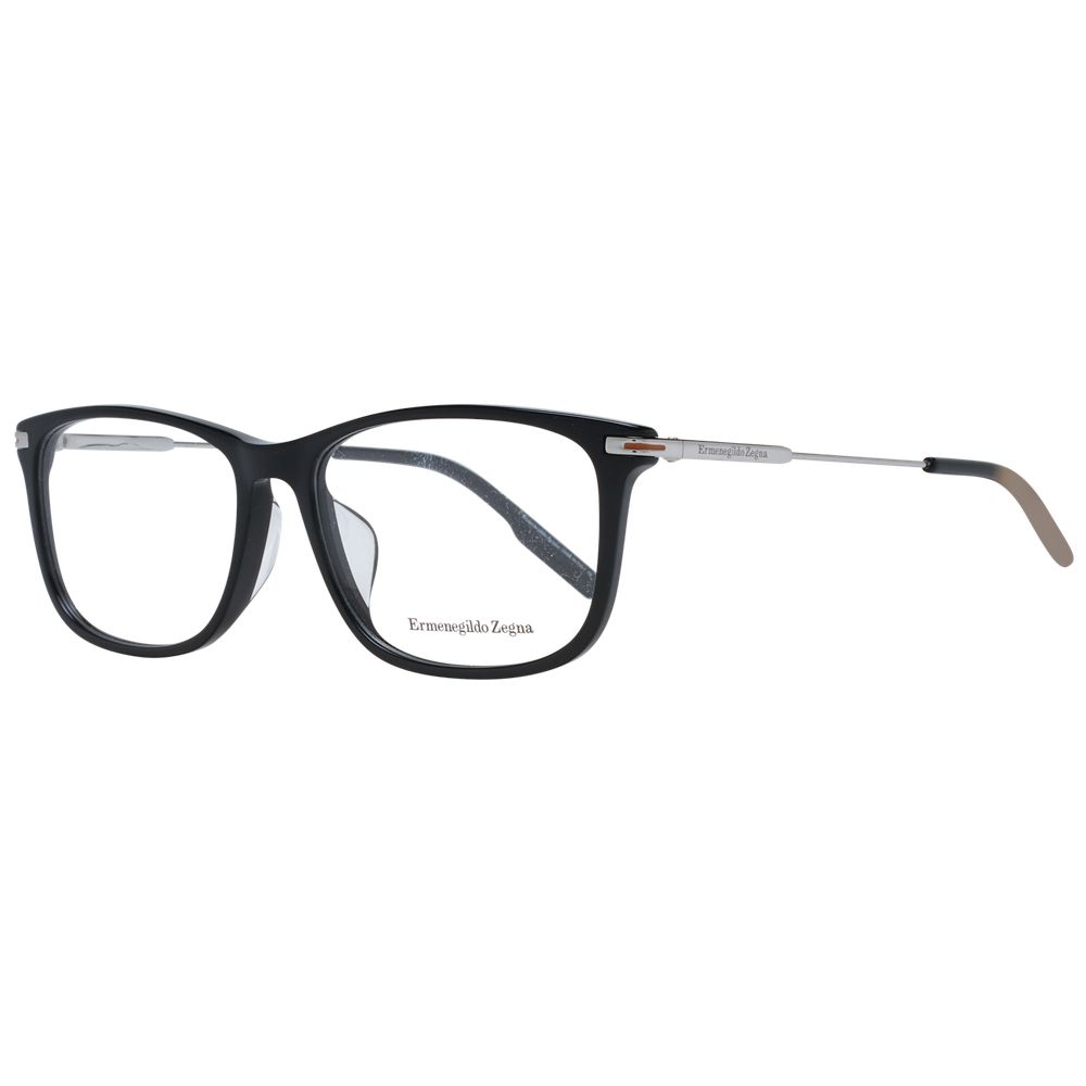 Ermenegildo Zegna Black Plastic Glasses (Frames) - ClickThatClicks 