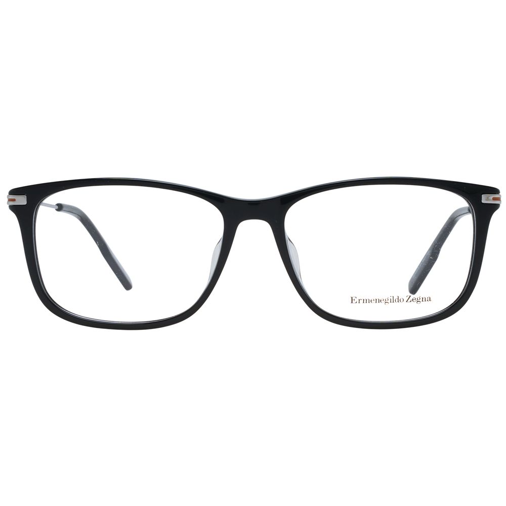 Ermenegildo Zegna Black Plastic Glasses (Frames) - ClickThatClicks 