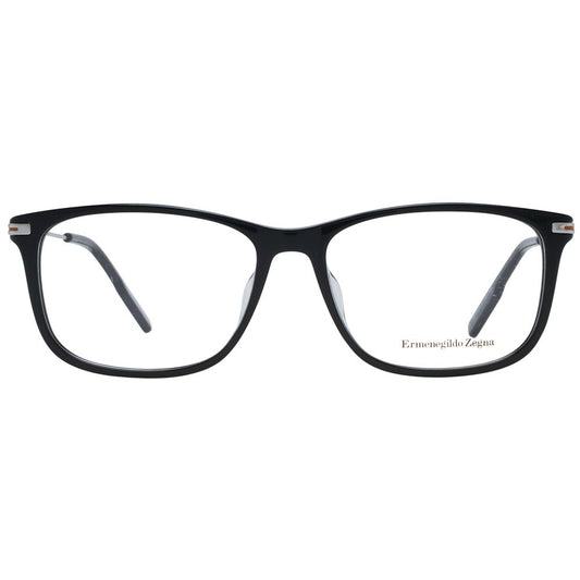 Ermenegildo Zegna Black Plastic Glasses (Frames) - ClickThatClicks 