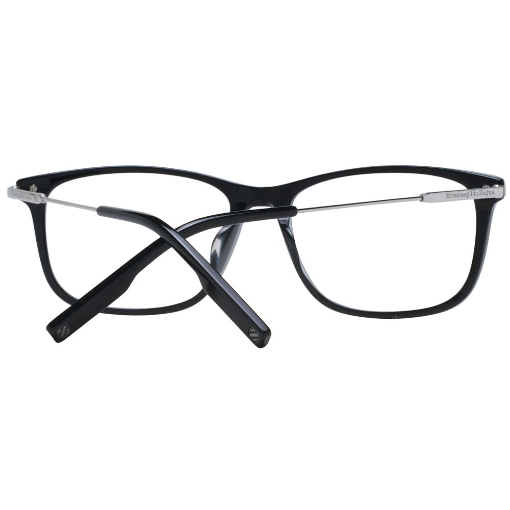 Ermenegildo Zegna Black Plastic Glasses (Frames) - ClickThatClicks 