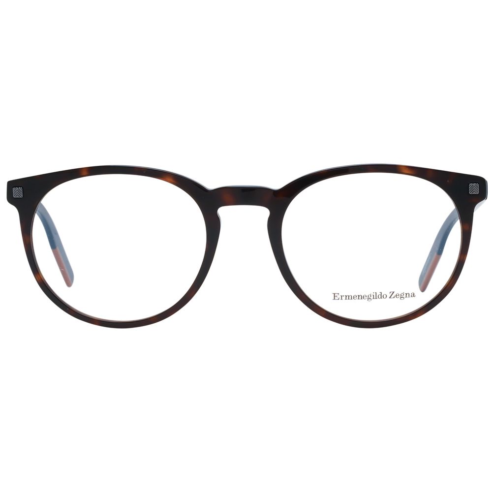 Ermenegildo Zegna Brown Plastic Glasses (Frames) - ClickThatClicks 